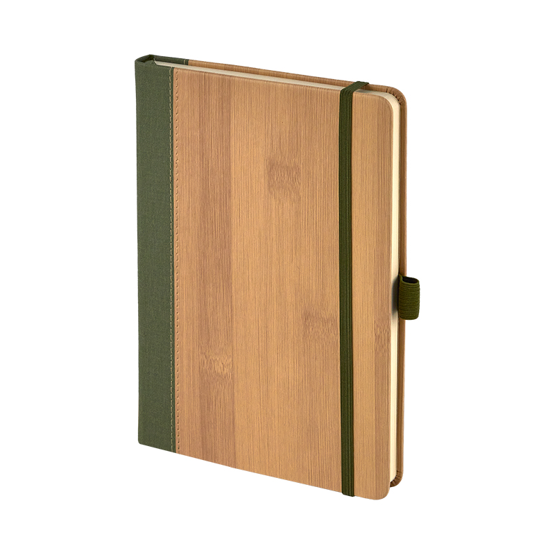 15 x 21 Termo Deri Bambu Defter