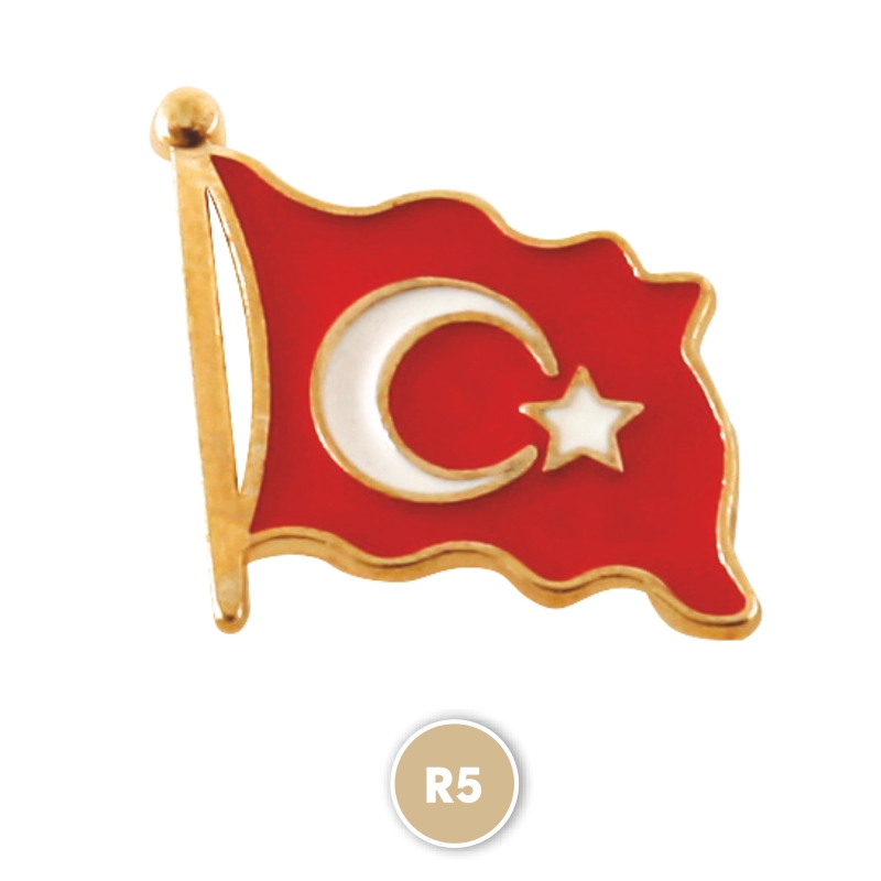 Rozet - Türk Bayrağı