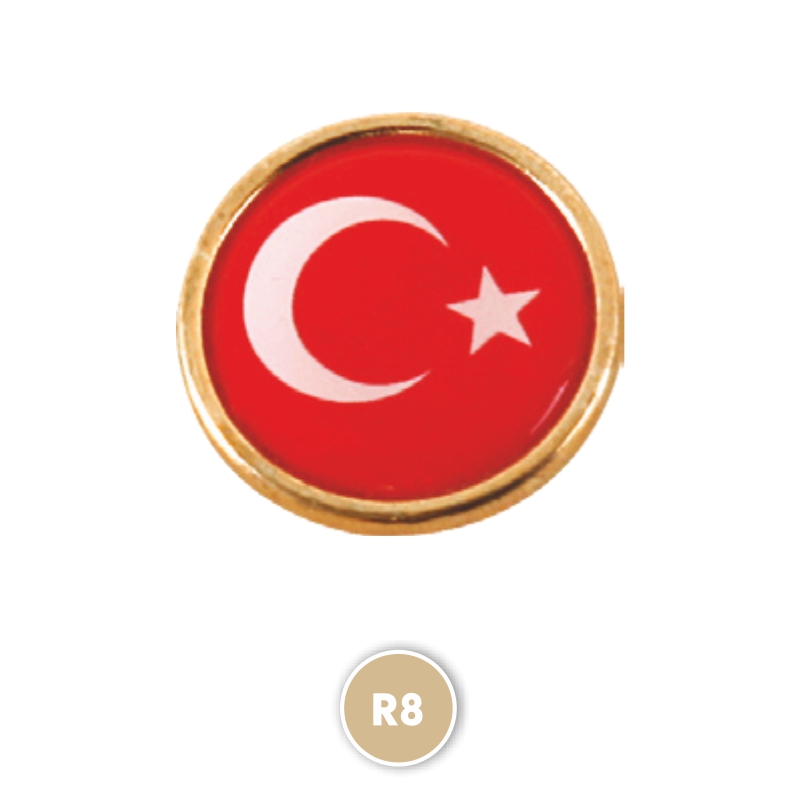 Rozet - Türk Bayrağı