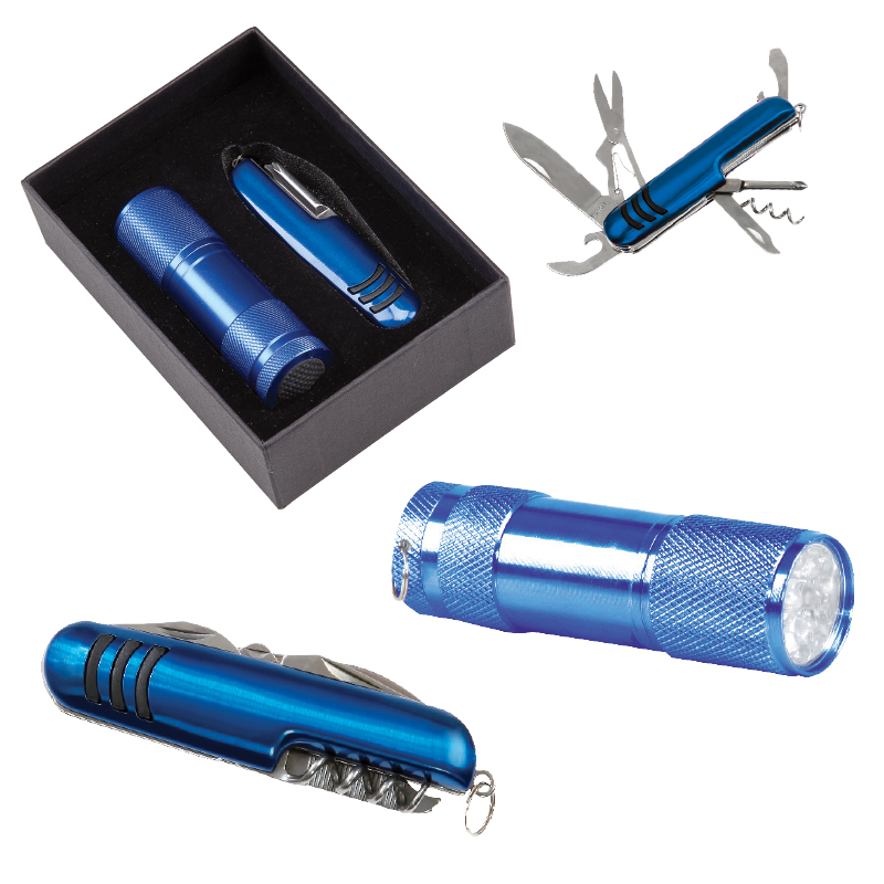 7 Fonksiyonlu Çakı - Led Elfenerli Set