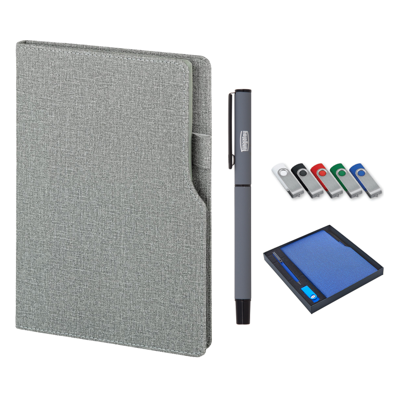 Defter & Kalem & Usb Set