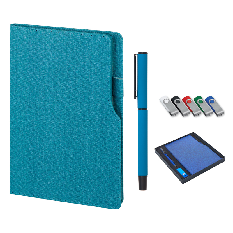 Defter & Kalem & Usb Set